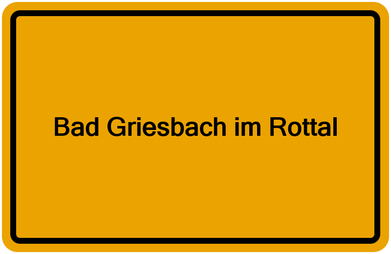 Handelsregister Bad Griesbach im Rottal